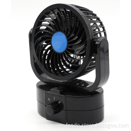 4 Inch Auto Oscillating 12v/24v Car Cooling Fan